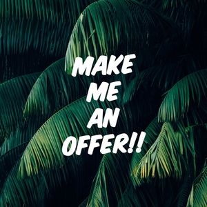 I consider ALL offers, rare on Poshmark